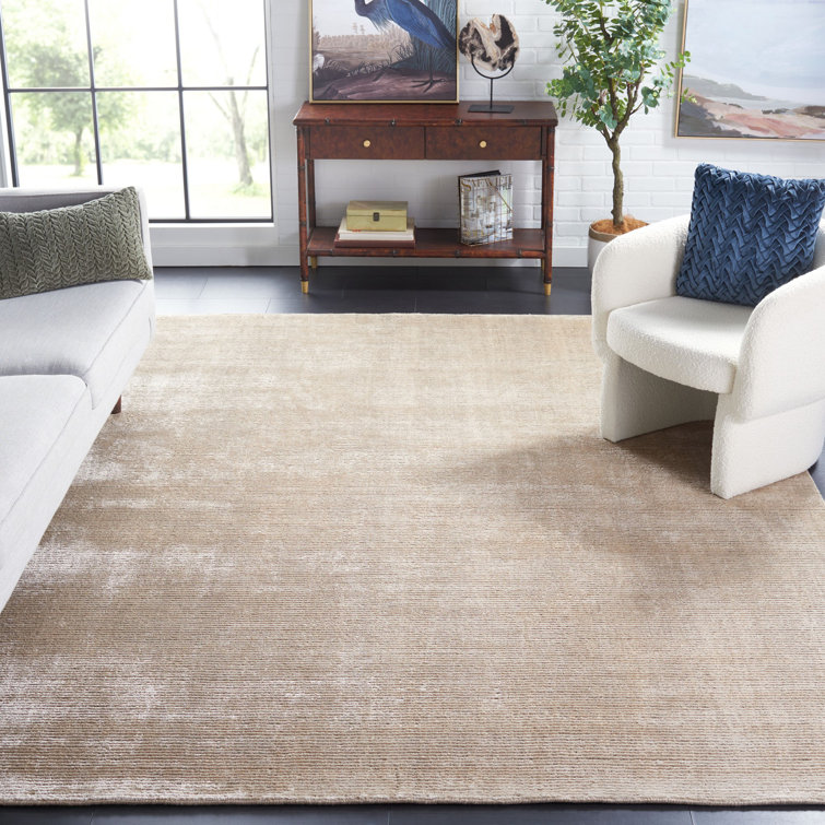 Trent Austin Design® Mcelroy HandKnotted Wool Gray Area Rug Wayfair